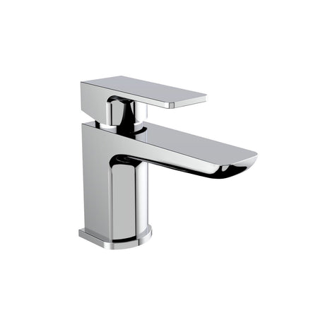 Kartell Kolt Mini Mono Basin Mixer with Click Waste in Chrome