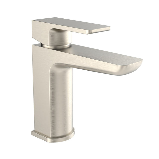 Kartell Kolt Mono Basin Mixer with Click Waste in Brushed Nickel