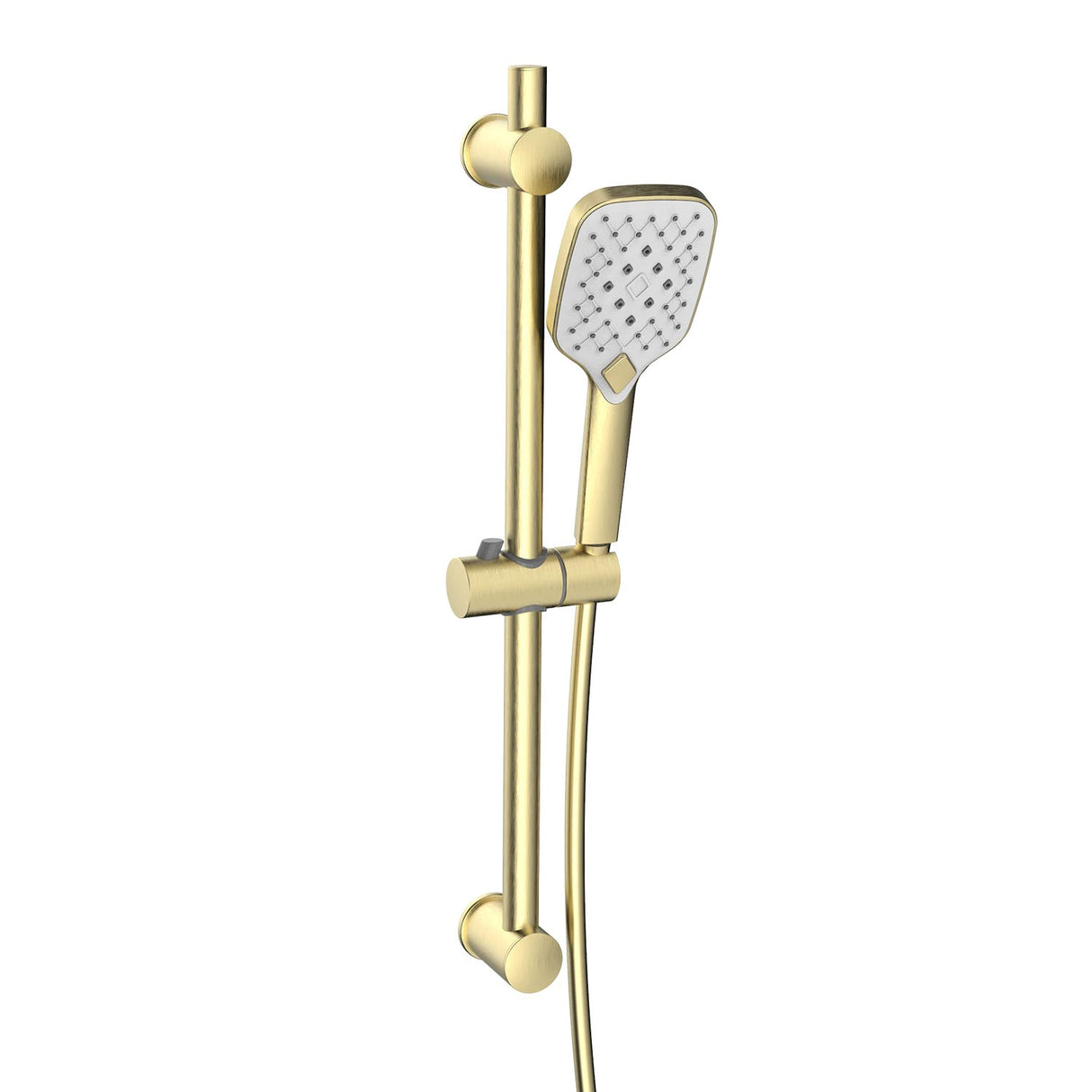 Kartell Kolt Square Slide Rail Kit in Brushed Brass