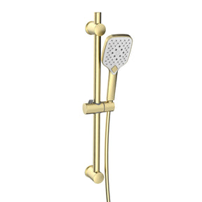Kartell Kolt Square Slide Rail Kit in Brushed Brass