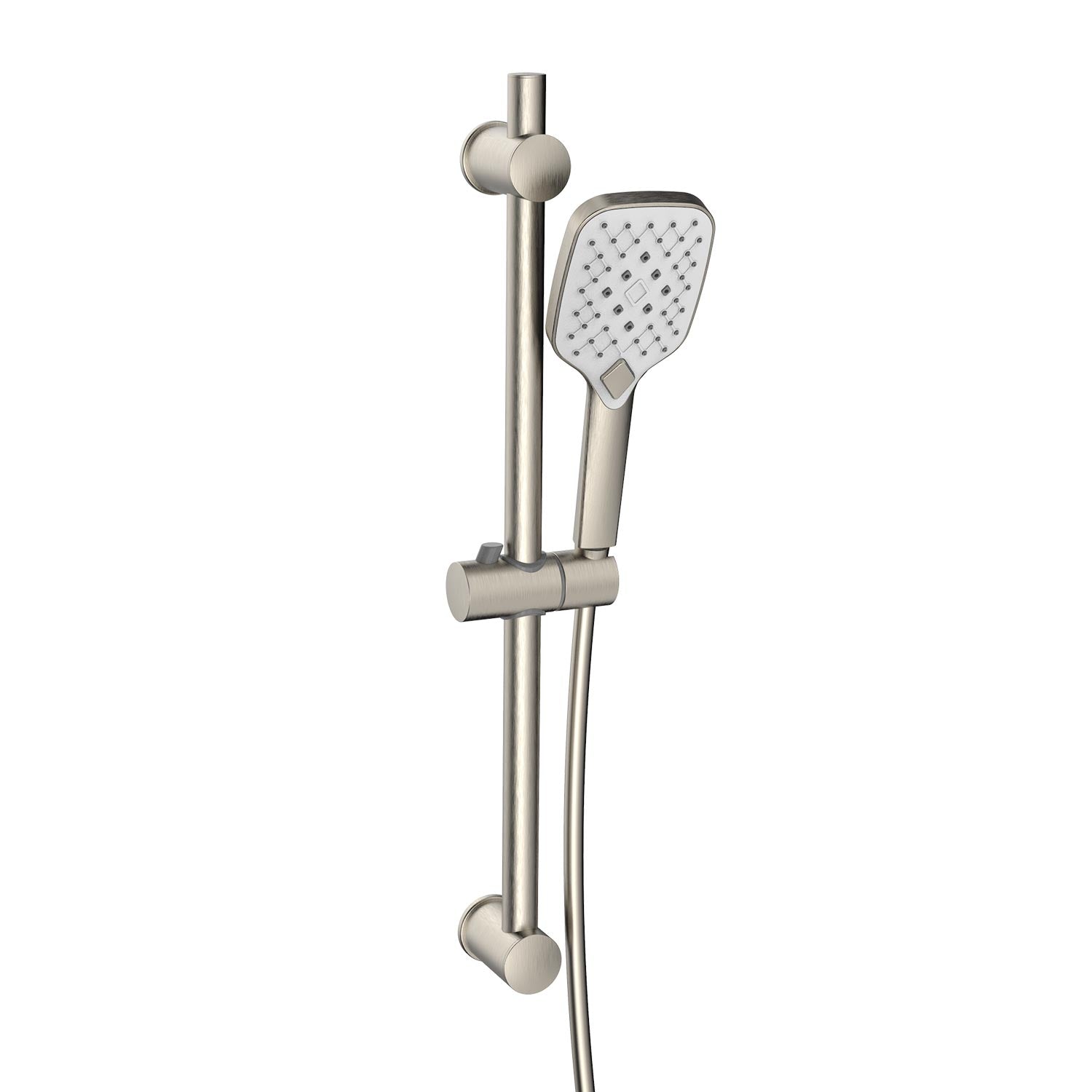 Kartell Kolt Square Slide Rail Kit in Brushed Nickel