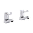 Kartell Leva Basin Taps in Chrome