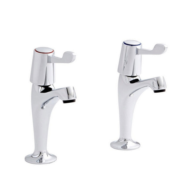 Kartell Leva High Neck Ktichen Taps in Chrome