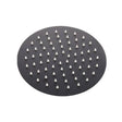 Kartell Nero 200mm Round Shower Head in Matt Black