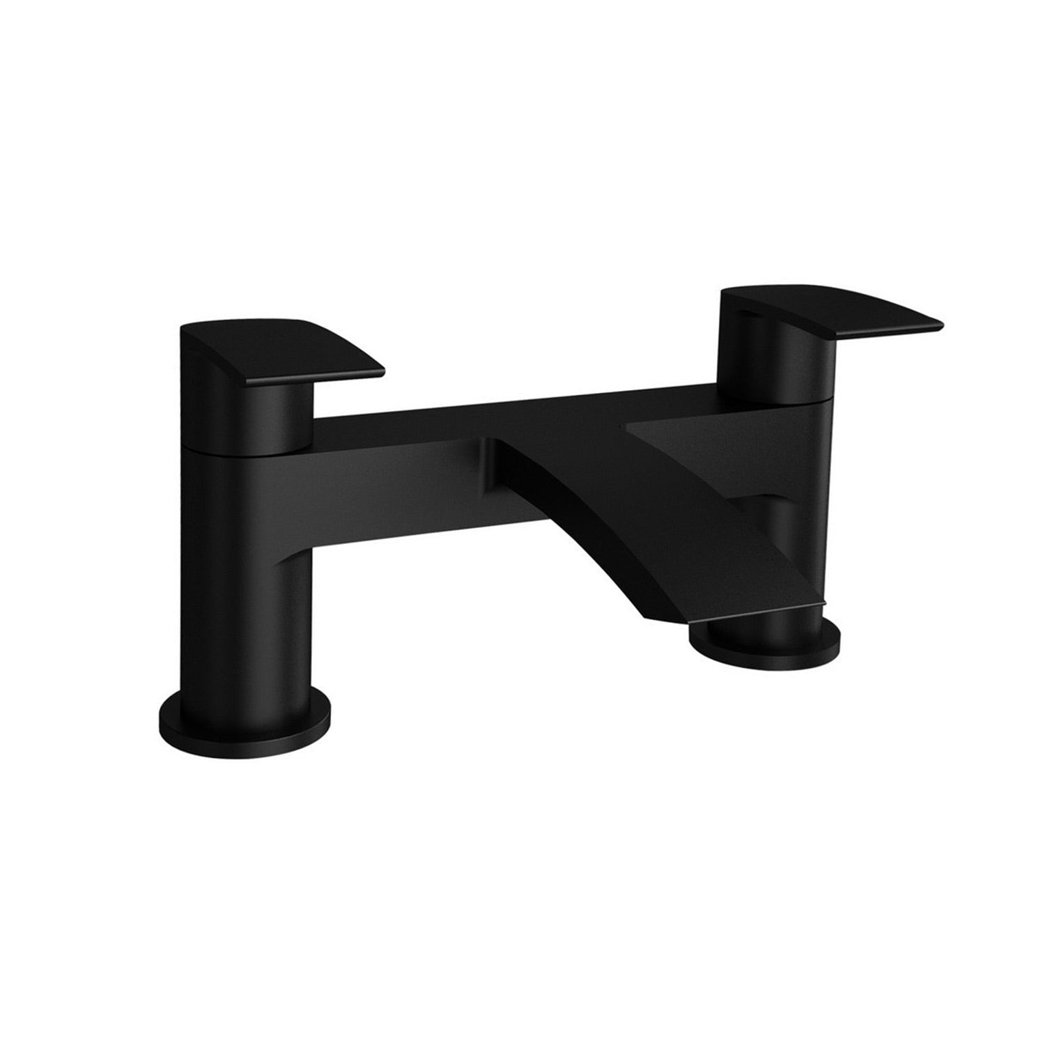 Kartell Nero Curve Bath Filler in Matt Black