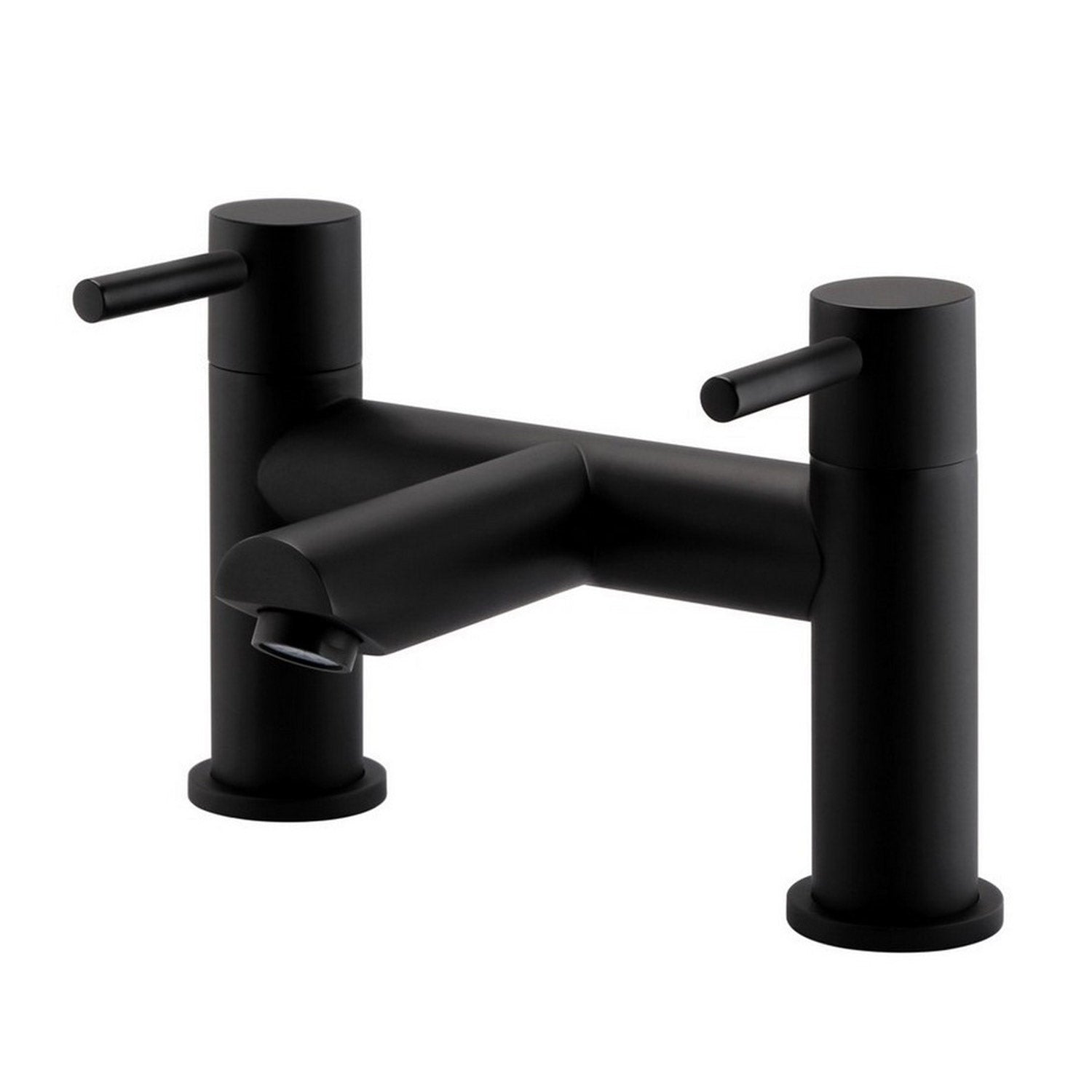 Kartell Nero Round Bath Filler in Matt Black