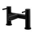 Kartell Nero Round Bath Filler in Matt Black