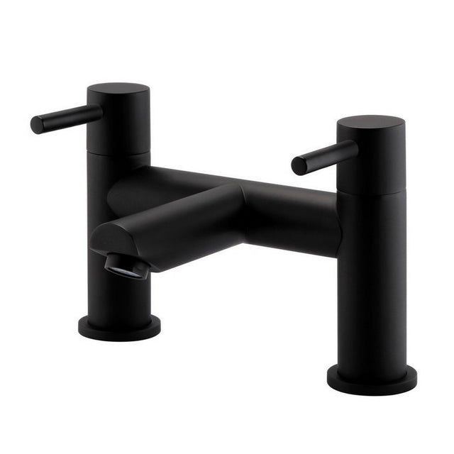 Kartell Nero Round Bath Filler in Matt Black
