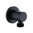 Kartell Nero Round Outlet Elbow in Matt Black