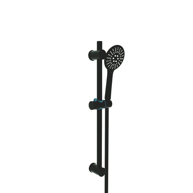 Kartell Nero Round Slide Rail Kit in Matt Black
