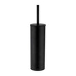 Kartell Nero Round Wall Mounted Toilet Brush and Holder in Black