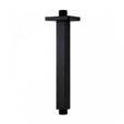 Kartell Nero Square Ceiling Mounted Shower Arm in Matt Black