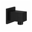 Kartell Nero Square Outlet Elbow in Matt Black