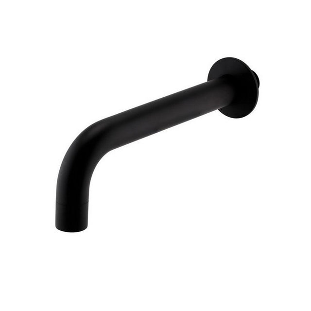 Kartell Nreo Round Wall Mounted Bath Spout in Matt Black