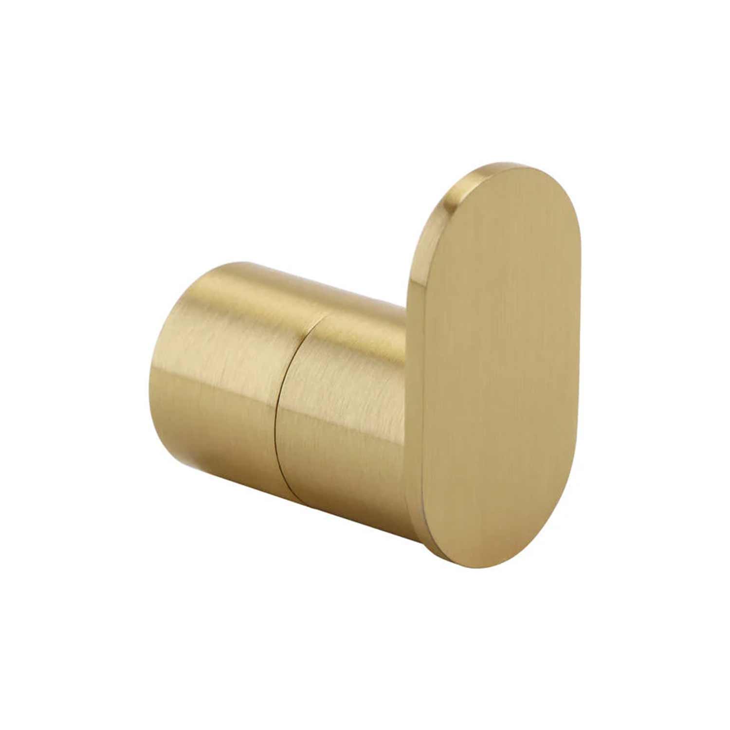 Kartell Ottone Robe Hook in Brushed Brass