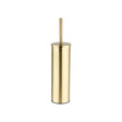 Kartell Ottone Wall Mounted Toilet Brush and Holder in Brushed Brass