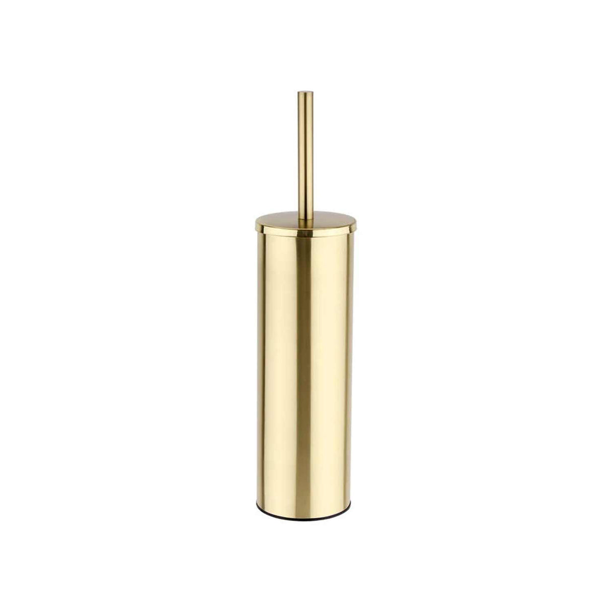 Kartell Ottone Wall Mounted Toilet Brush and Holder in Brushed Brass