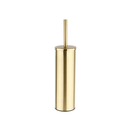 Kartell Ottone Wall Mounted Toilet Brush and Holder in Brushed Brass