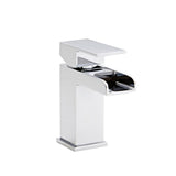 Kartell Phase Mini Basin Mixer with Click Waste in Chrome