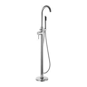 Kartell Plan Freestanding Bath Shower Mixer in Chrome