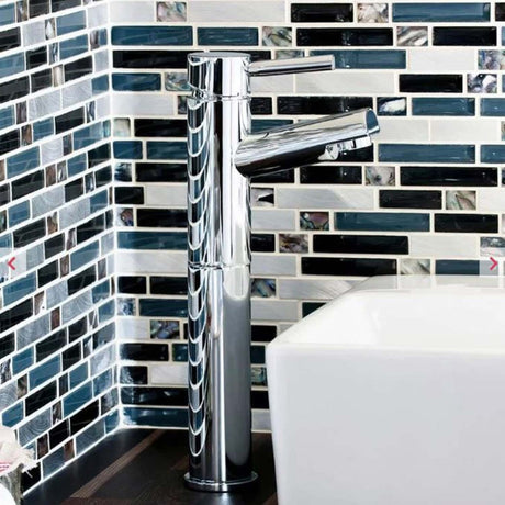 Kartell Plan High Rise Basin Mixer in Chrome lifestyle
