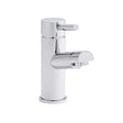 Kartell Plan Mono Basin Mixer with Click Waste in Chrome