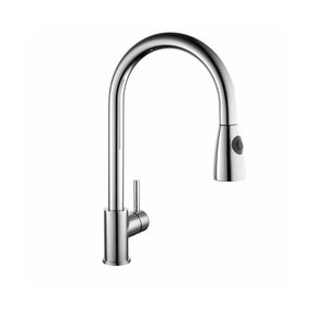 Kartell Pull Out Kitchen Sink Mixer Tap in Chrome