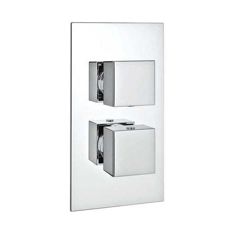 Kartell Pure Concealed Thermostatic Shower Valve and Diverter in Chrome