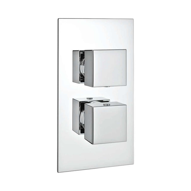 Kartell Pure Concealed Thermostatic Shower Valve and Diverter in Chrome
