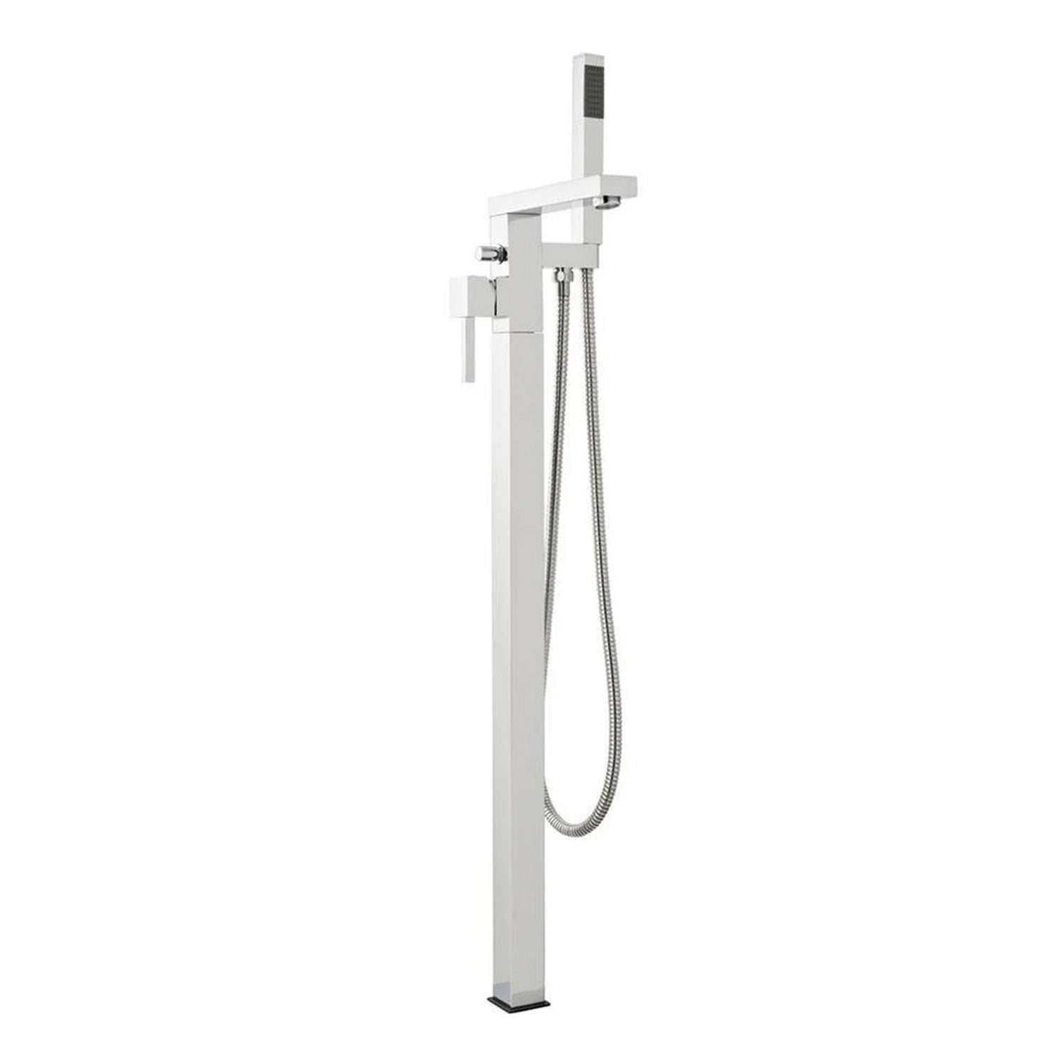 Kartell Pure Freestanding Bath Shower Mixer in Chrome