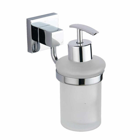 Kartell Pure Soap Dispenser and Holder in Chrome
