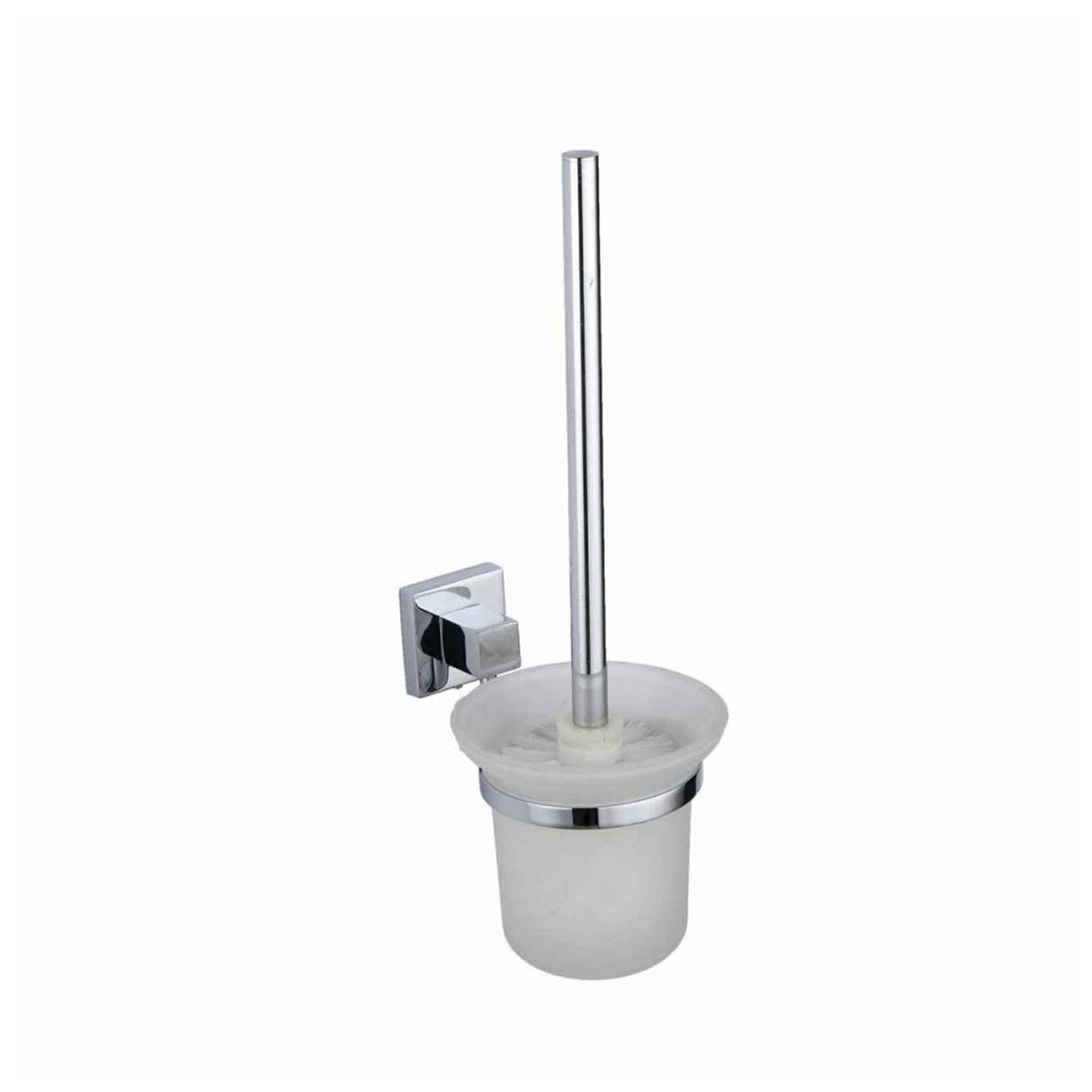 Kartell Pure Toilet Brush and Holder in Chrome