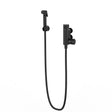 Kartell Round Douche Kit with Thermostatic Mixing Valve in Matt Black