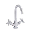 Kartell Times Mono Basin Mixer with Click Waste in Chrome