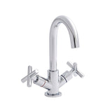 Kartell Times Mono Basin Mixer with Click Waste in Chrome