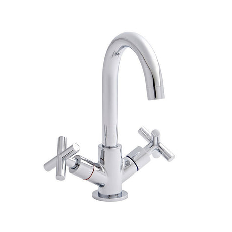 Kartell Times Mono Basin Mixer with Click Waste in Chrome