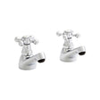 Kartell Viktory Basin Pillar Taps in Chrome