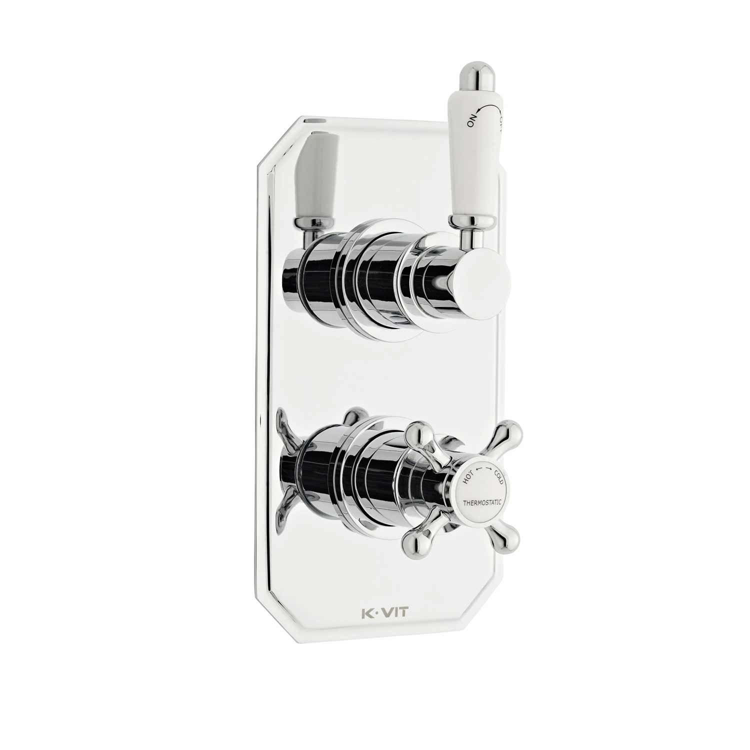 Kartell Viktory Concealed Thermostatic Shower Valve with Diverter in Chrome