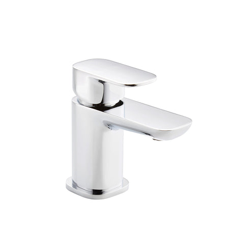 Kartell Visage Mini Mono Basin Mixer with Click Waste in Chrome