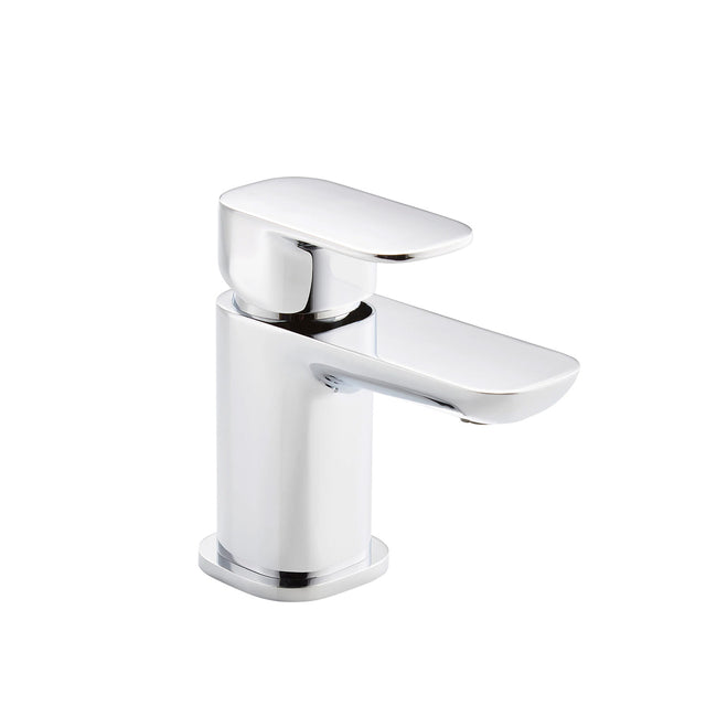 Kartell Visage Mini Mono Basin Mixer with Click Waste in Chrome