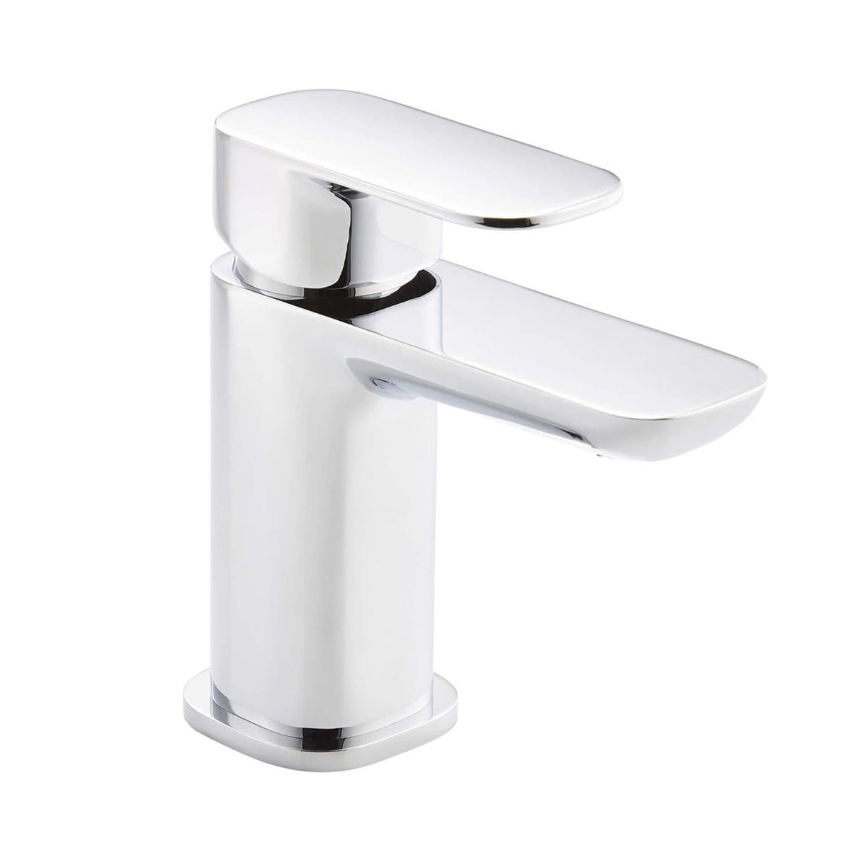 Kartell Visage Mono Basin Mixer with Click Waste in Chrome