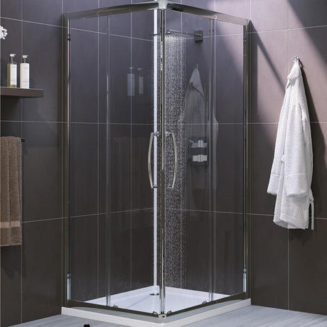 Lakes Classic Semi-Framed Corner Entry Shower Enclosure
