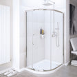 Lakes Classic Single Door Offset Quadrant Enclosure