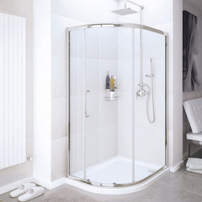 Lakes Classic Single Door Offset Quadrant Enclosure