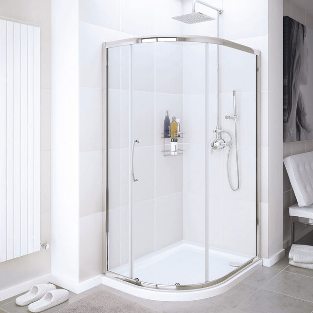 Lakes Classic Single Door Offset Quadrant Enclosure