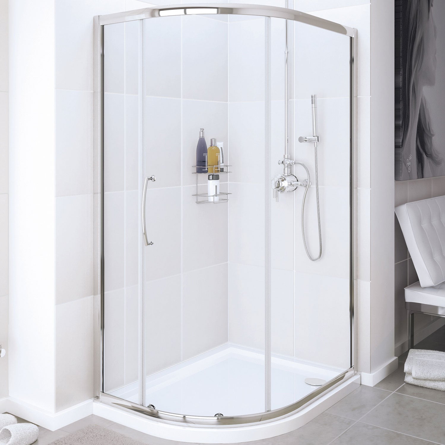 Lakes Classic Single Door Quadrant Enclosure