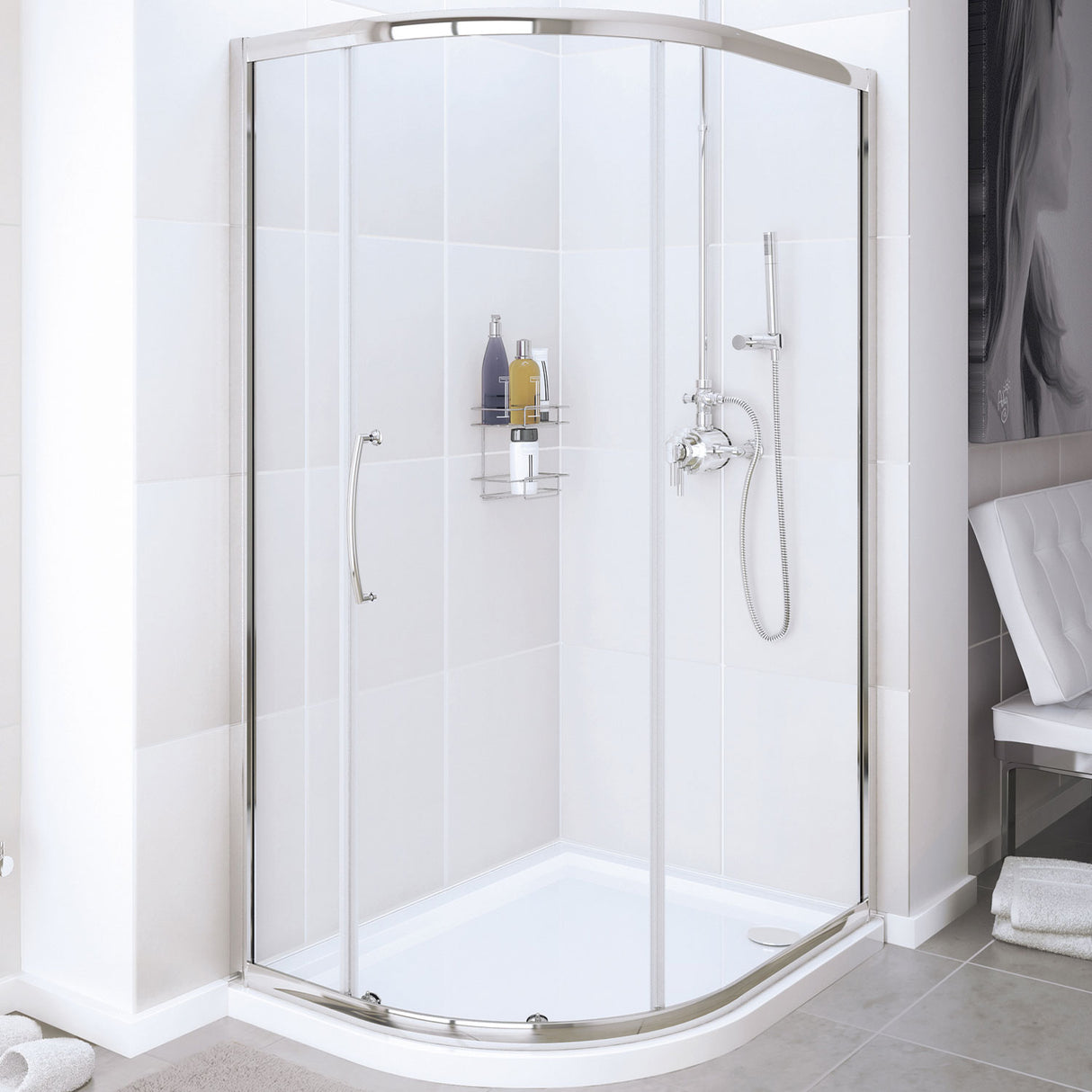 Lakes Classic Single Door Quadrant Enclosure