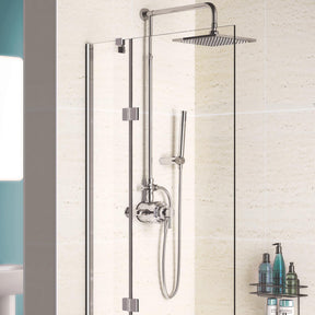Lakes Coastline Left Hand Hinged Bath Screen