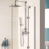 Lakes Coastline Right Hand Hinged Bath Screen