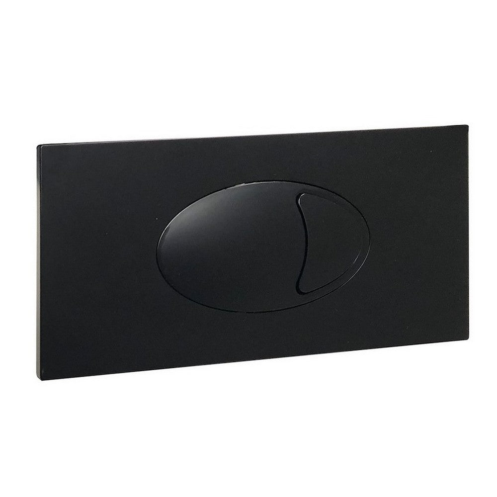 Large Black Dual Flush Plate & Access Panel
